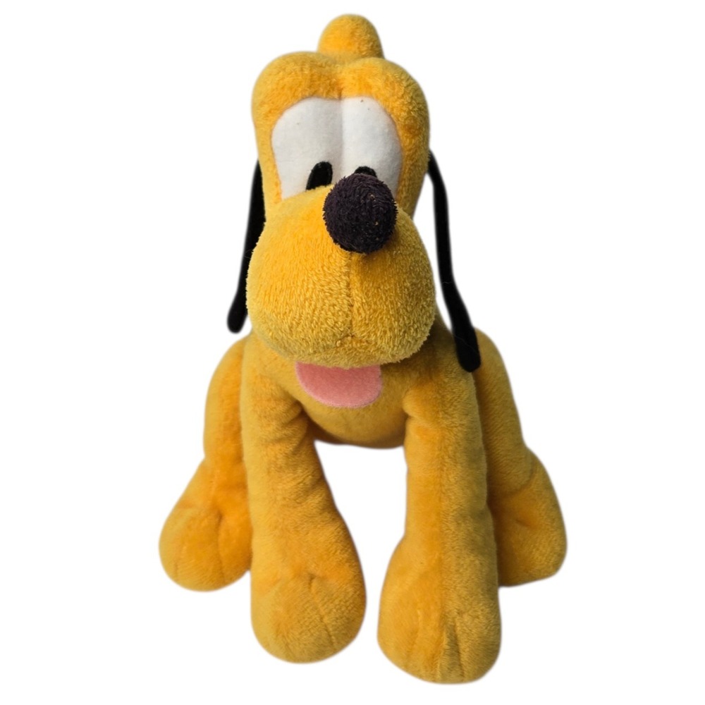 Disney Pluto Stuffed Animal Plush‎ 8" Just Play Mickey Dog Cartoon Movies Pets